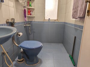 Bathroom in 2 BHK Apartment at Mahindra Lifespaces The Great Eastern Gardens, Kanjurmarg West – for Rent