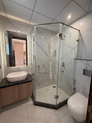 Bathroom in 3 BHK Apartment at Anant Raj Ashok Estate, Sector 63a – for Rent