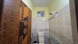 Bathroom in 2 BHK Builder Floor at Devender Nagar – for Rent