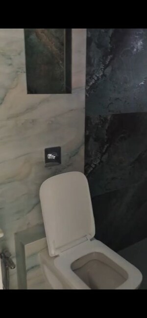 Bathroom in 2 BHK Apartment at Shiv Pearl Gardens, Malad West – for Rent