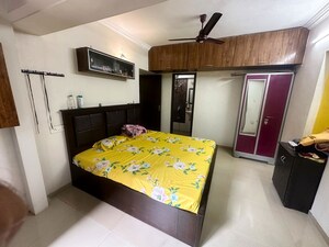 Bedroom in 2 BHK Apartment at Gurukrupa Marina Enclave, Malad West – for Rent