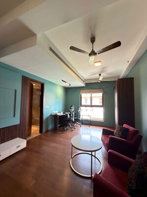 Living Room in 3 BHK Apartment at Prestige Leela Residency, Kodihalli – for Rent