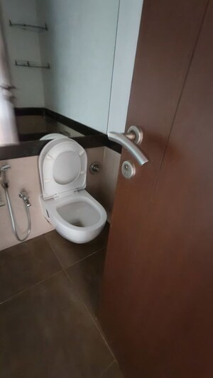 Bathroom in 2 BHK Apartment at Elanza, Malad West – for Rent