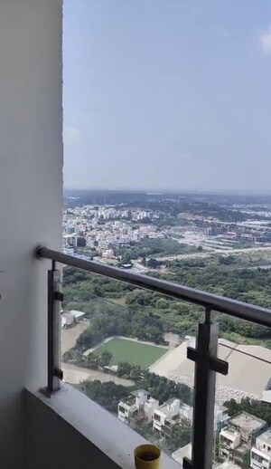 Balcony in 3 BHK Apartment at Lansum El Dorado, Narsingi – for Sale
