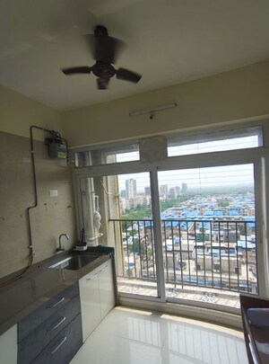 Kitchen in 1 BHK Apartment at Shakti Aura, Ghansoli – for Rent