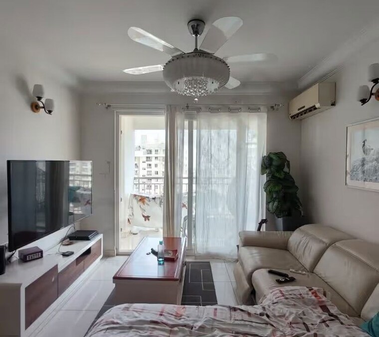 Living Room, puravankara-palm-beach 3 Bedroom 1630 Sq.Ft. Apartment In Hennur Bangalore 10718964