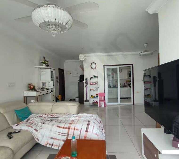 Living Room, puravankara-palm-beach 3 Bedroom 1630 Sq.Ft. Apartment In Hennur Bangalore 10718964