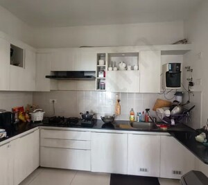 Kitchen in 3 BHK Apartment at Puravankara Palm Beach, Hennur – for Sale