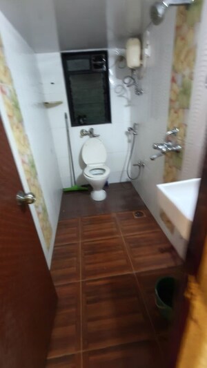 Bathroom in 2 BHK Apartment at Serenity Complex, Andheri West – for Rent