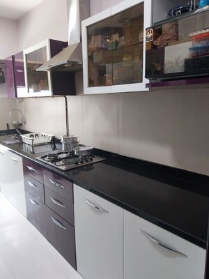 Kitchen in 2 BHK Apartment at Marol Hill View Apartment, Andheri East – for Rent