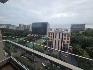 Balcony in 2 BHK Apartment at LnT Elixir Reserve, Powai – for Rent