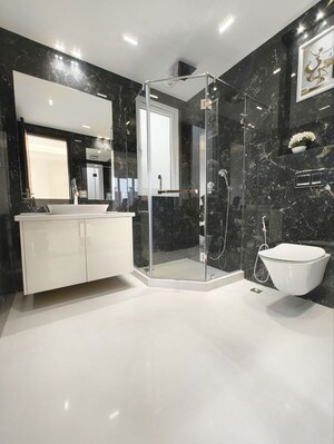 Attached Bathroom in 3.5 BHK Apartment at Parsvnath Exotica, Sector 53 – for Rent