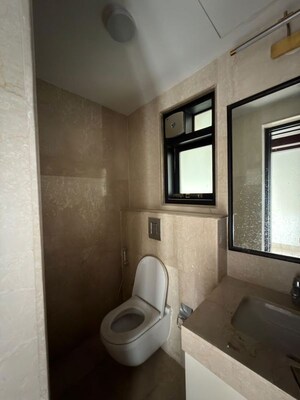 Bathroom in 4 BHK Villa at Embassy Grove, Kodihalli – for Rent