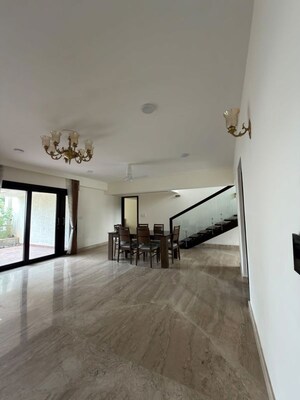Living Room in 4 BHK Villa at Embassy Grove, Kodihalli – for Rent