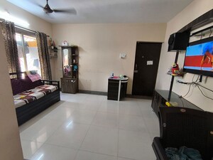 Living Room in 1 BHK Apartment at Siddhi Highland Gardens, Dhokali – for Rent