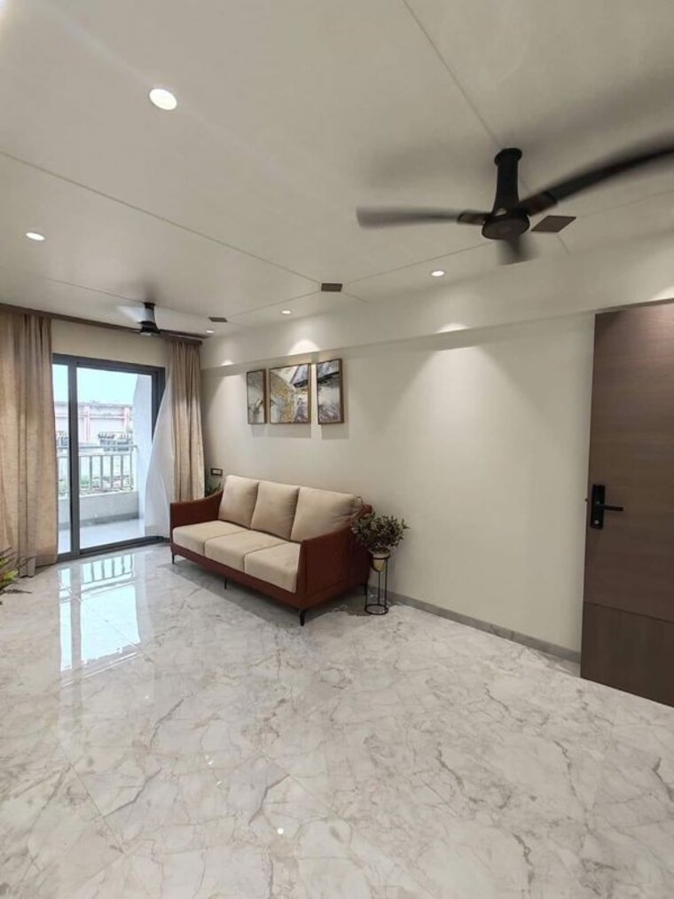Living Room, geomatrix-silvercrest 2 Bedroom 1095 Sq.Ft. Apartment In Khanda Colony Navi Mumbai 10719097