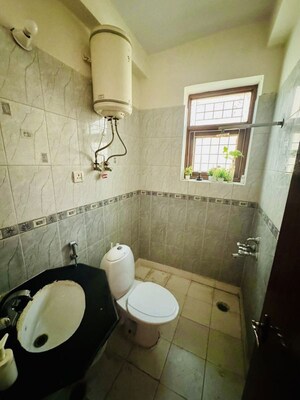 Bathroom in 3 BHK Apartment at SS The Palladians, Sector 47 – for Rent