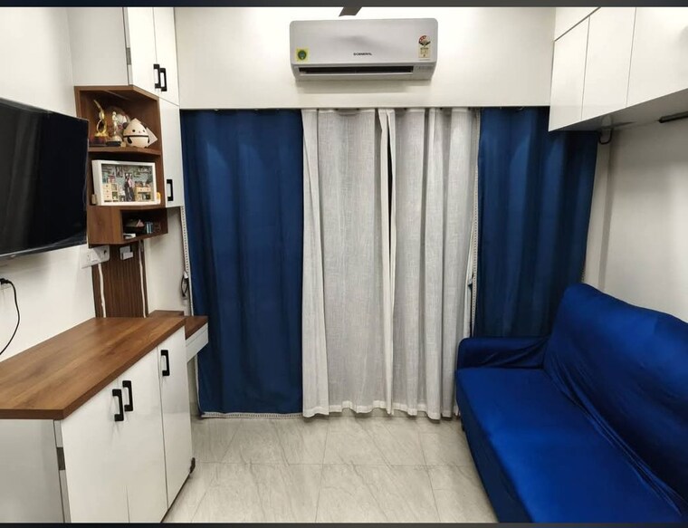 Living Room, lodha-crown-quality-homes 1 Bedroom 317 Sq.Ft. Apartment In Majiwada Thane 10718584