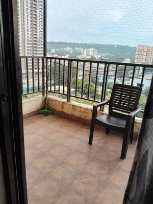 Balcony in 2 BHK Apartment at Atul Western Hills Phase 2, Baner – for Rent