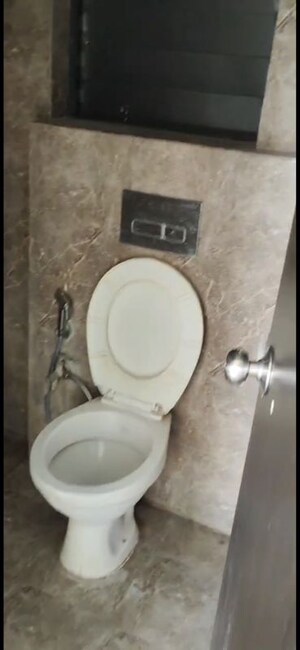 Bathroom in 2 BHK Apartment at Shapoorji Pallonji Joyville, Virar West – for Rent
