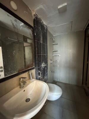 Bathroom in 1 BHK Apartment at Raunak Bliss, Ghodbunder Road – for Rent