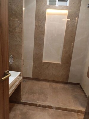 Bathroom in 4 BHK Builder Floor at Kakatiya Hills, Jubilee Hills – for Rent