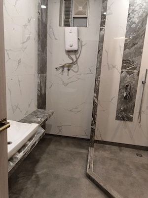 Bathroom in 4 BHK Builder Floor at Kakatiya Hills, Jubilee Hills – for Rent