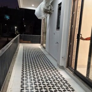 Balcony in 3 BHK Builder Floor at Sector 57 – for Rent
