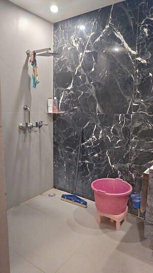 Bathroom in 3 BHK Apartment at Puspak Apartments, Kavi Nagar – for Sale