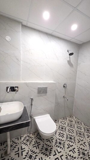 Bathroom in 4 BHK Apartment at Skyline Elevate, Ramgarh Bhudda – for Rent