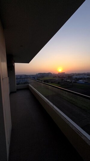 Balcony in 4 BHK Apartment at Skyline Elevate, Ramgarh Bhudda – for Rent
