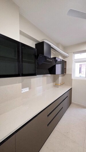 Kitchen in 4 BHK Apartment at Skyline Elevate, Ramgarh Bhudda – for Rent