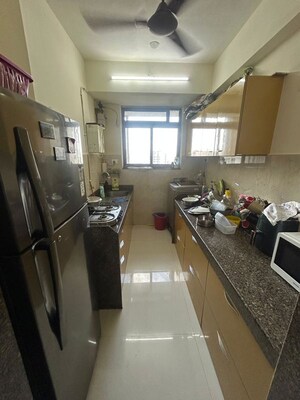 Kitchen in 2 BHK Apartment at Sunteck Avenue 2, Goregaon West – for Rent
