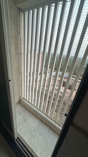 Balcony in 1 BHK Apartment at Bhairaav Goldcrest Residency, Ghansoli – for Rent