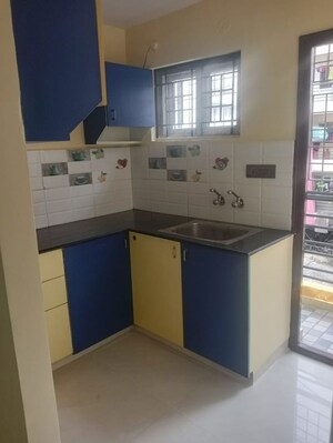 Kitchen in 1 BHK Builder Floor at Nanja Reddy Colony – for Rent