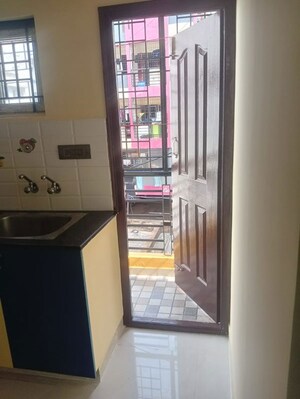 Kitchen in 1 BHK Builder Floor at Nanja Reddy Colony – for Rent