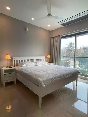 Bedroom in 3 BHK Apartment at Rustomjee Crown, Prabhadevi – for Rent