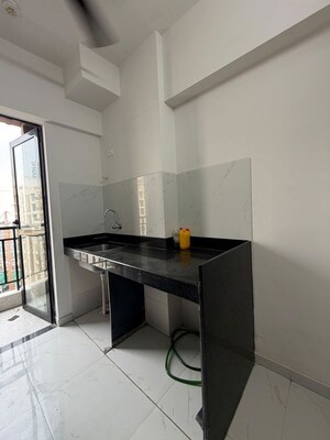 Kitchen in 1.5 BHK Apartment at Runwal Gardens, Dombivli East – for Rent