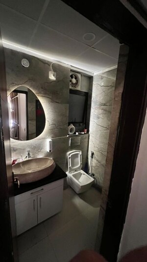 Bathroom in 2 BHK Builder Floor at Vipul World Floors, Sector 48 – for Rent
