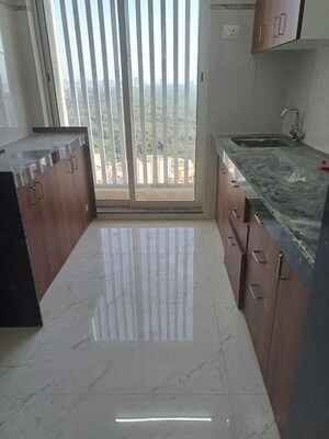 Kitchen in 1 BHK Apartment at Bhairaav Goldcrest Residency, Ghansoli – for Rent
