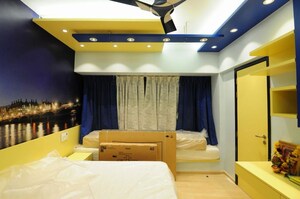 Master Bedroom in 4 BHK Apartment at DB Woods, Goregaon East – for Rent
