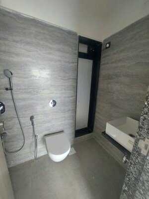 Bathroom in 2 BHK Apartment at Transcon Triumph Tower 2, Andheri West – for Rent