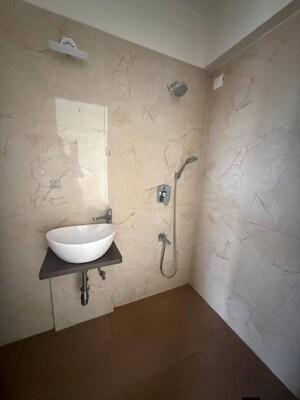 Bathroom in 4 BHK Apartment at Hubtown Seasons, Chembur – for Rent