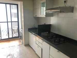 Kitchen in 4 BHK Apartment at Hicons Classic, Khar West – for Rent