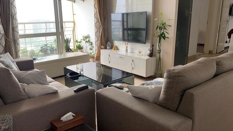 Living Room, 3c-lotus-boulevard 3.5 Bedroom 1780 Sq.Ft. Apartment In Sector 100 Noida 10719381