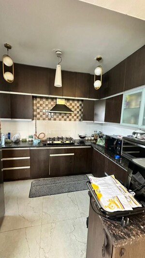 Kitchen in 3 BHK Apartment at Trident Embassy, Sector 1 Greater Noida – for Rent