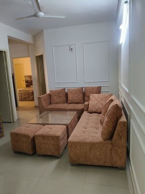 Living Room in 2 BHK Apartment at Pyramid Fusion Homes, Sector 70a – for Rent