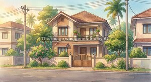  Independent House – Exterior View View at Palsana - for Sale