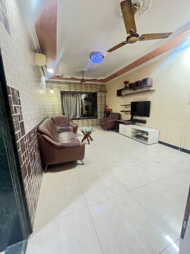 Living Room, krishna-vihar 1 Bedroom 675 Sq.Ft. Apartment In Ghansoli Navi Mumbai 10719542