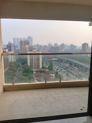 Balcony in 3 BHK Apartment at DGS Sheetal Regalia, Borivali East – for Rent